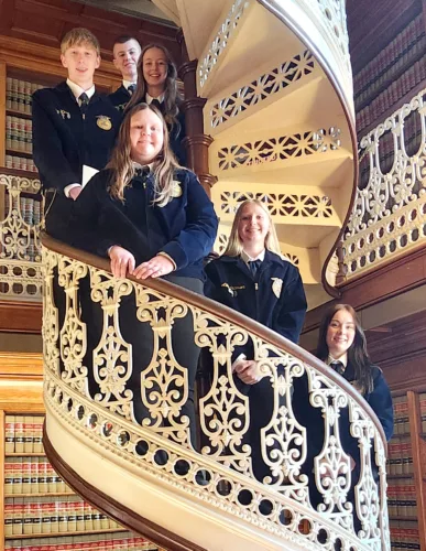 Webster City FFA chapter receives National FFA honor